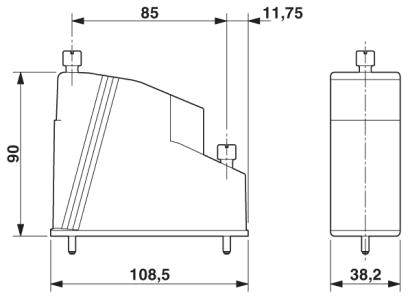 Корпус-VC-AL-T4-R-M25/M20-S