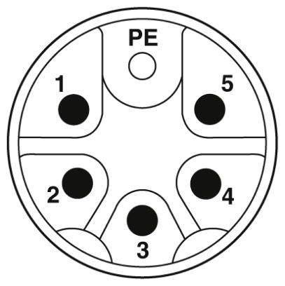 Встраиваемые разъемы-SACC-E-M12MSM-5PE-M16XL/0,2