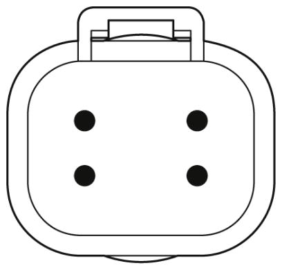 Кабель для датчика / исполнительного элемента-SAC-4P-DTMS/ 3,0-PUR