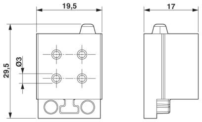 Кабельный сальник-CES-SRG-BK-4X3