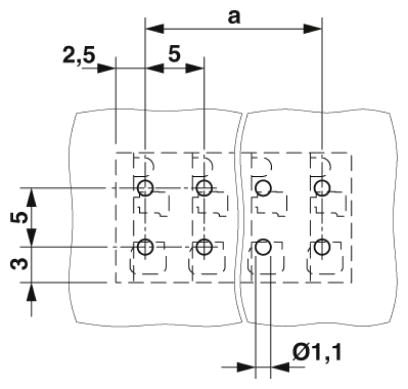 Клеммные блоки для печатного монтажа-SPTAF 1/ 7-5,0-IL