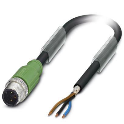 Кабель для датчика / исполнительного элемента-SAC-3P-M12MS/ 1,5-PUR SH