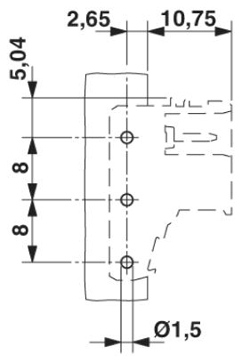 Presa base-GMSTBO 2,5 HV/3-GR-7,25 THRR44
