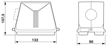 Корпус-HC-STA-B48-HHFS-1STM50-EM-AL