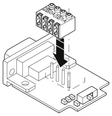 Шинный штекер D-SUB-SUBCON-PLUS-PROFIB