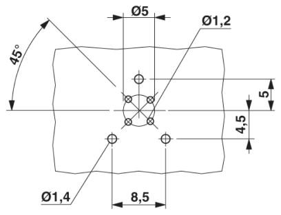 Встраиваемые разъемы-SACC-CI-M12MS-4CON-TOR 32
