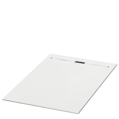 Маркировочный лист-SK U/2,8 WH:UNBEDRUCKT
