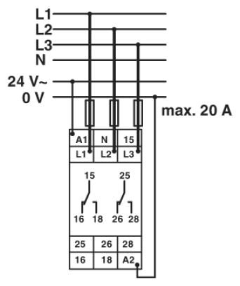 Контрольное реле-EMD-FL-3V-400