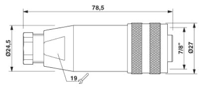 Разъем-SACC-MINFS-4CON-PG 9
