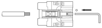 Модуль для установки контактов-HC-M-02-AT-M-16
