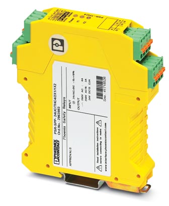 Реле безопасности-PSR-SPP-24UC/THC4/2X1/1X2