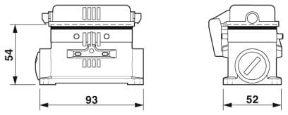 Корпус-HC-STA-B10-SLFDC-2SSM25-ELC-AL
