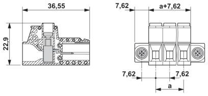 Разъем печатной платы-IPC 5/ 2-STF-7,62