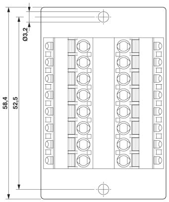 Módulo de interconexión-DFLK-D15 SUB/M/FKCT