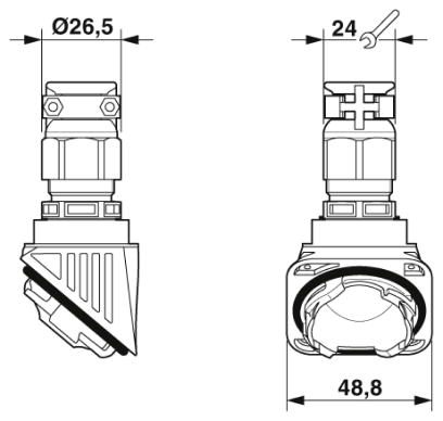 Кабельный ввод-HC-B-GTRS-M20-PLRBK