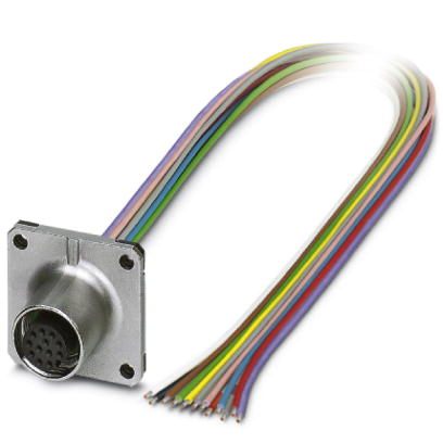 Встраиваемые разъемы-SACC-SQ-M12FS-12CON-20/0,5