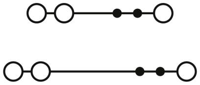 Двухъярусные клеммы-PTTBS 2,5-TWIN/U-OG/O-GN