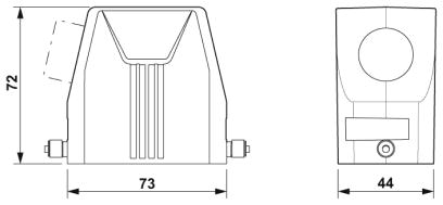 Корпус-HC-STA-B10-HHFS-1STM25-EL-AL