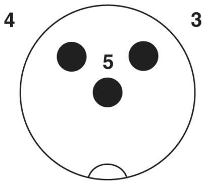 Кабель для датчика / исполнительного элемента-SAC-3P-MS/ 0,3-PUR/BI-1L-Z SCO