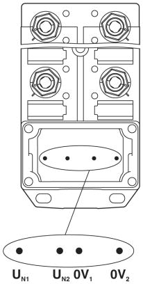 Коробка датчика и исполнительного элемента-SACB-6/3-C QO-0,34