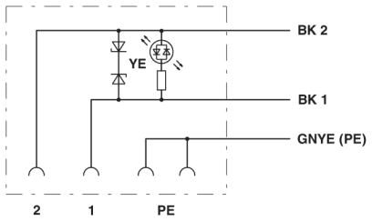 Кабель для датчика / исполнительного элемента-SAC-3P-5,0-PUR/C-1L-Z