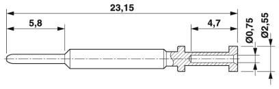 Обжимной контакт-SB-10KP001