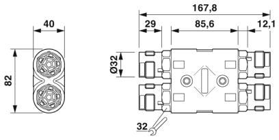 H-разветвитель-QPD H 4PE6,0 BK