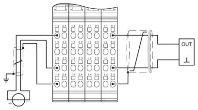 Клеммы Inline-IB IL EX-IS AIO 4/EF-PAC