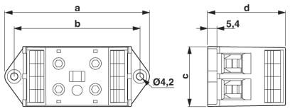 Клемма-GE 35/2-B