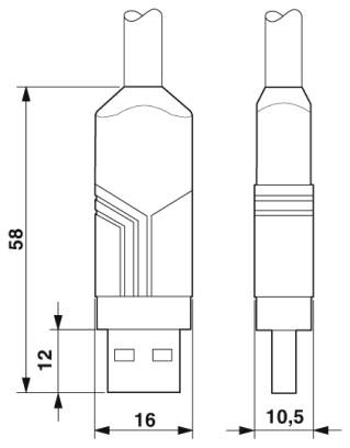 Патч-кабель-VS-04-2X2X26C7/7-SDA/OE/2,0