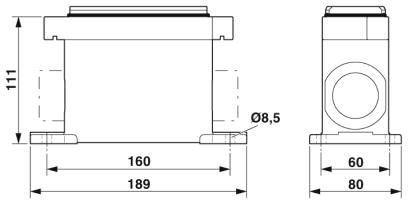 Корпус-HC-HPR-B16-SHFH-2SSM40-EMR-BK