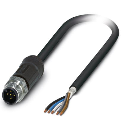 Кабель для датчика / исполнительного элемента-SAC-5P-M12MS/ 2,0-28X SH OD