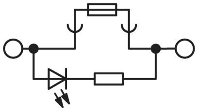 Клеммы для установки предохранителей-ST 4-FSI/C-LED 24