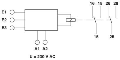 Контрольное реле-EMD-SL-LL-230