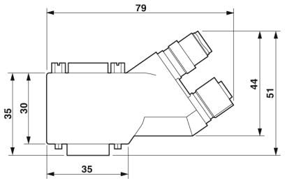 Шинный штекер D-SUB-SUBCON-PLUS-CAN/35/M12