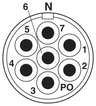 Кабельный соединитель-CA-07P1N8AT007