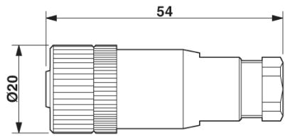 Разъем-SACC-FS-5CON-PG 7-M SCO
