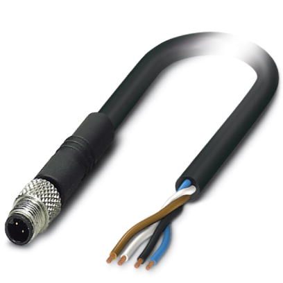Кабель для датчика / исполнительного элемента-SAC-4P-M5MS/ 5,0-PUR