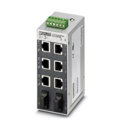 Промышленный коммутатор-FL SWITCH SFN 6GT/2LX-20