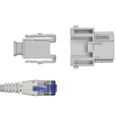 Модуль для установки контактов-HC-M-RJ45-AD-PC-M