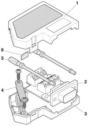 Шинный штекер D-SUB-SUBCON-PLUS 9/F