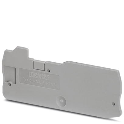 Концевая крышка-D-QTCU 2,5 TWIN