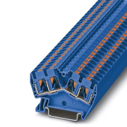 Проходные клеммы-PTS 4-QUATTRO BU