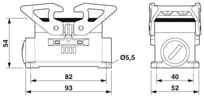Корпус-HC-STA-B10-SLWD-2SSM20-ELC-AL