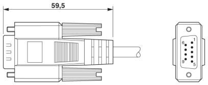 Кабель D-SUB-VS-09-DSUB-20-LI-1,0