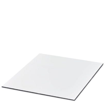 Пластина с гравировкой-GPK 300X280X1,5 WH/BK