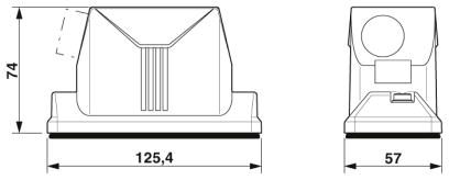 Корпус-HC-ADV-B16-HLWH-1STM25-EMC-AL