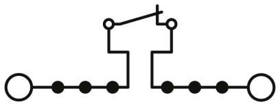 Измерительная клемма с ползунковым размыкателем-UTME 6-SD