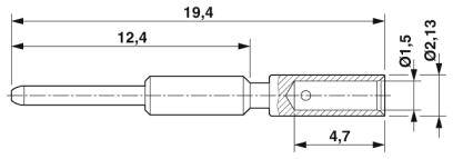 Обжимной контакт-ST-10KP030