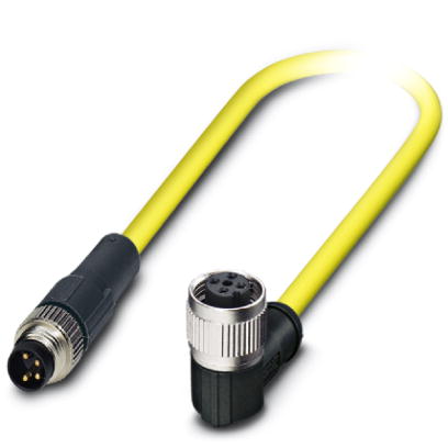 Кабель для датчика / исполнительного элемента-SAC-4P-M8MS/ 0,5-542/FR SCO BK